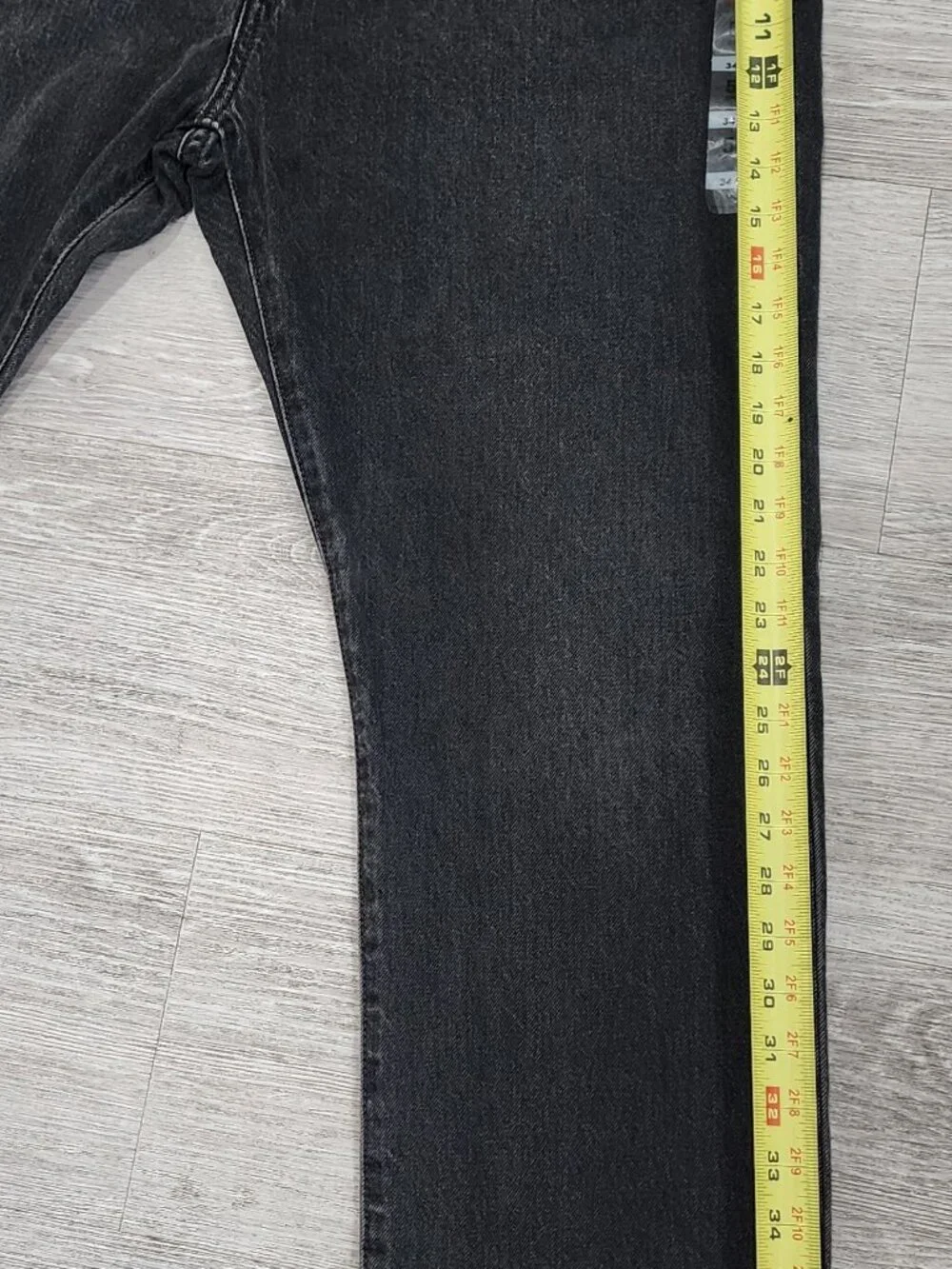 Levi's 501 Original Denim Jeans Straight Leg Button Fly Men's W34 L30 Cotton NWT